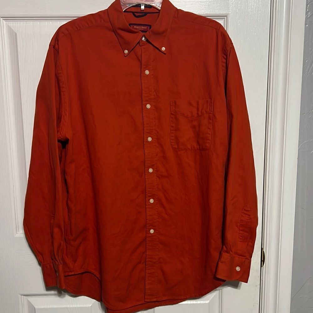 🔥🔥 AUSTIN REED LONDON “REGENT STREET OXFORD” Cotton Shirt - EXCELLENT - Sz L‎